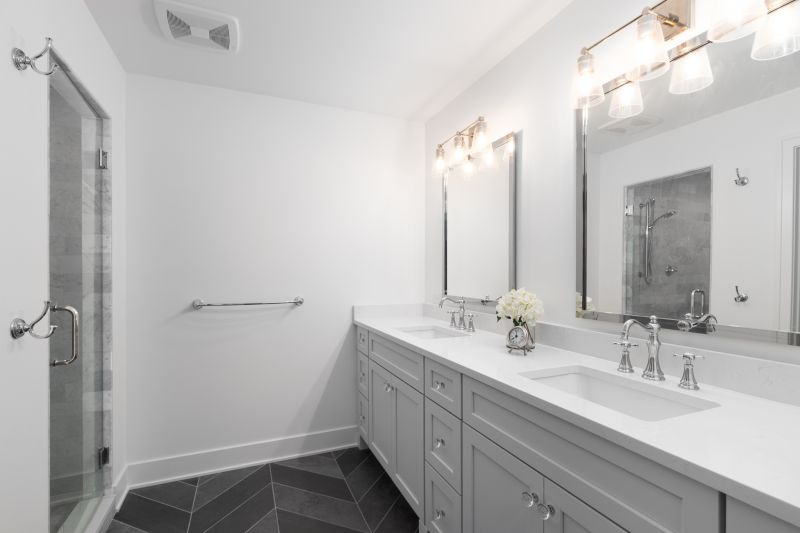 Tech-Integrated Vanity Area