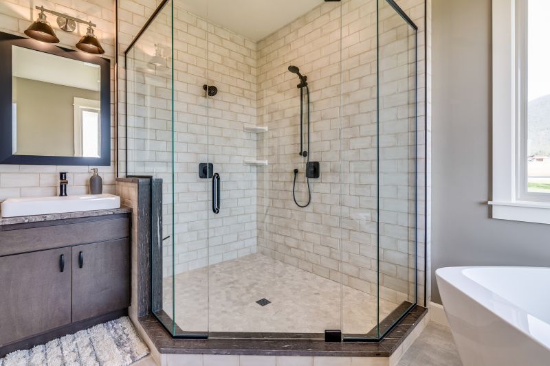 Modern Shower Area Upgrade